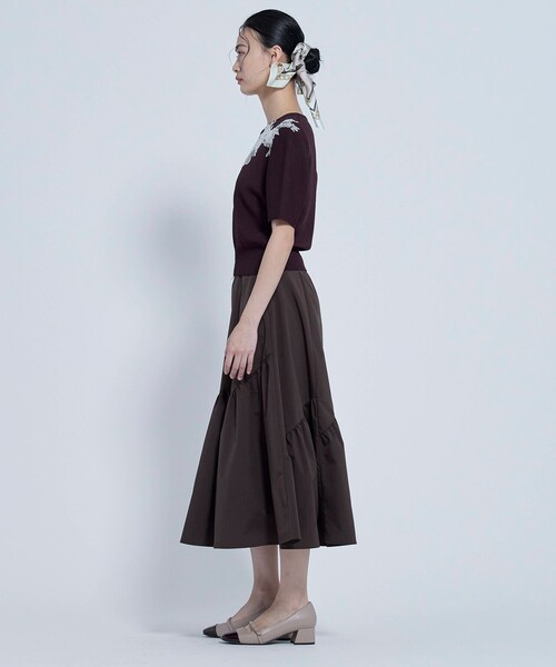 TOCCA（トッカ）の「ROMANCE KNIT ニット（ニット/セーター・レディース・ベージュ系/ブラウン系/ブラック系/アイボリー系・SMALL/MEDIUM）」の13枚目の写真