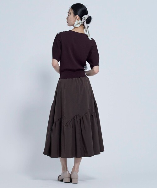 TOCCA（トッカ）の「ROMANCE KNIT ニット（ニット/セーター・レディース・ベージュ系/ブラウン系/ブラック系/アイボリー系・SMALL/MEDIUM）」の14枚目の写真