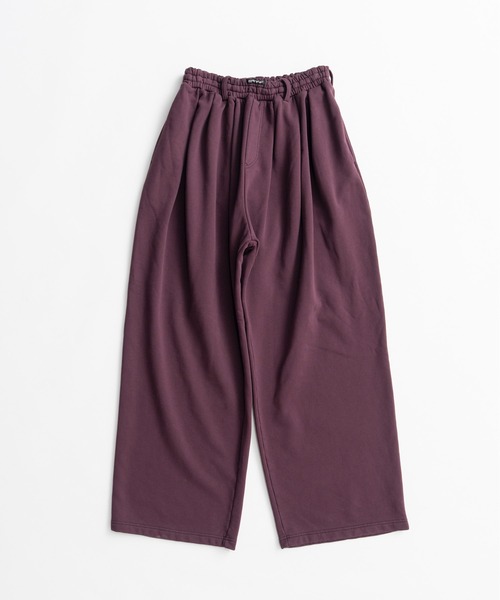 PRANK PROJECT(プランクプロジェクト)の「【2026Autumn Pre-Order】スウェットワイドパンツ / Sweat Wide Pants(スウェットパンツ・レディース・ライトグレー/チャコールグレー/ボルドー・38/36)」の20枚目の写真
