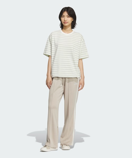 adidas(アディダス)の「STADIUM CHROME トラック パンツ / アディダス adidas(スウェットパンツ・レディース・ベージュ・X-LARGE/MEDIUM/X-SMALL/LARGE/SMALL)」の3枚目の写真