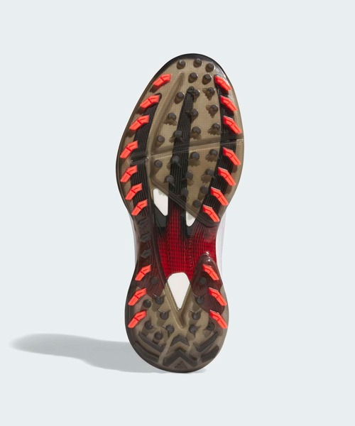 adidas(アディダス)の「アディゼロ ZG 25【adidas Golf/アディダスゴルフ】(スニーカー・メンズ・ホワイト×レッド・24.5cm/25.5cm/26.5cm/27.5cm/28.5cm/25.0cm/26.0cm/27.0cm/28.0cm/29.0cm)」の3枚目の写真