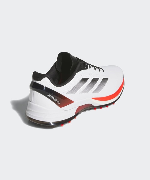 adidas(アディダス)の「アディゼロ ZG 25【adidas Golf/アディダスゴルフ】(スニーカー・メンズ・ホワイト×レッド・24.5cm/25.5cm/26.5cm/27.5cm/28.5cm/25.0cm/26.0cm/27.0cm/28.0cm/29.0cm)」の5枚目の写真
