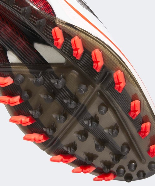 adidas(アディダス)の「アディゼロ ZG 25【adidas Golf/アディダスゴルフ】(スニーカー・メンズ・ホワイト×レッド・24.5cm/25.5cm/26.5cm/27.5cm/28.5cm/25.0cm/26.0cm/27.0cm/28.0cm/29.0cm)」の8枚目の写真