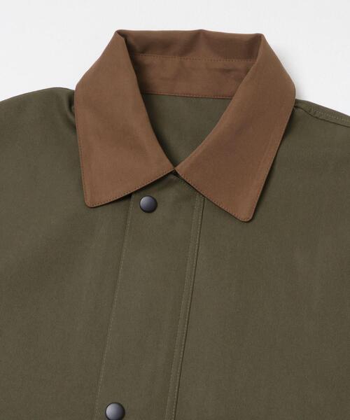 ITEMS URBANRESEARCH(アイテムズ アーバンリサーチ)の「襟配色 ハンティングジャケット(ブルゾン・メンズ・ブラック/カーキ/チャコールグレー・LARGE/MEDIUM)」の20枚目の写真