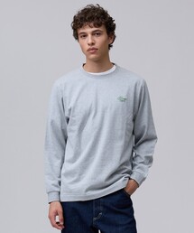 【着回し抜群】J.PRESS MEN グラフィックプリント ロングスリーブ Tシャツ