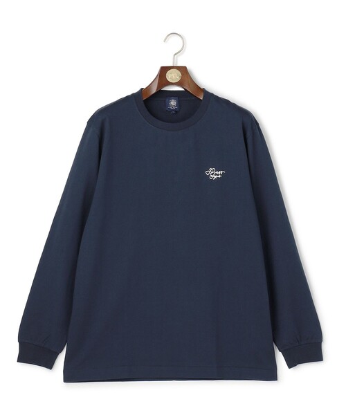 J.PRESS(ジェイプレス)の「【着回し抜群】J.PRESS MEN グラフィックロゴ ロングスリーブ Tシャツ(Tシャツ/カットソー・メンズ・ライトグレー系/ホワイト系/ネイビー系・LARGE/SMALL/MEDIUM/X-LARGE)」の17枚目の写真