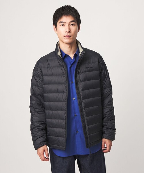 MARMOT(マーモット)の「【別注】【WEB限定】<Marmot>750 FP ライトダウンジャケット -耐久はっ水・防風-(ダウンジャケット/コート・メンズ・ブラック・XL/L/M)」の7枚目の写真