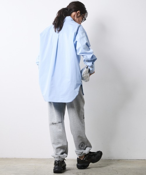 CHIC STYLE(シックスタイル)の「綿100%プリントスウェットパンツ<大きいサイズ有>シックスタイル(その他パンツ・レディース・杢グレー/ネイビー・L/M/5L/4L/3L/LL)」の15枚目の写真