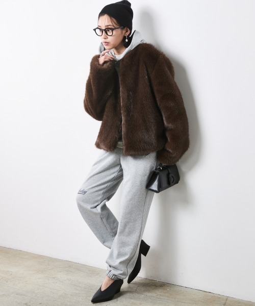 CHIC STYLE(シックスタイル)の「綿100%プリントスウェットパンツ<大きいサイズ有>シックスタイル(その他パンツ・レディース・杢グレー/ネイビー・L/M/5L/4L/3L/LL)」の17枚目の写真