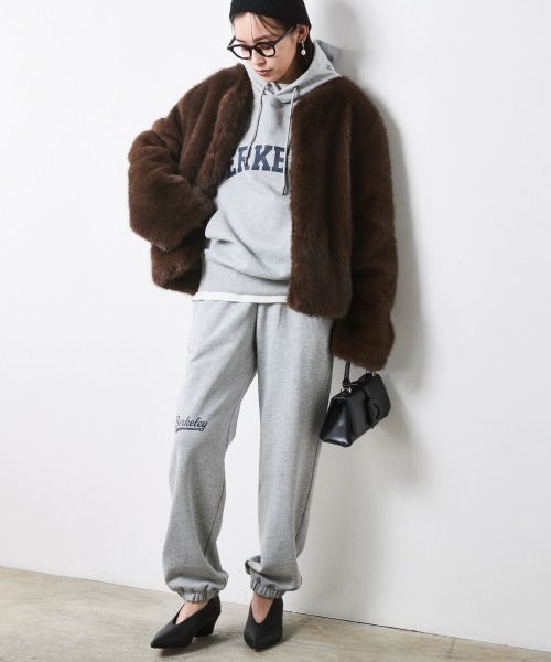 CHIC STYLE(シックスタイル)の「綿100%プリントスウェットパンツ<大きいサイズ有>シックスタイル(その他パンツ・レディース・杢グレー/ネイビー・L/M/5L/4L/3L/LL)」の18枚目の写真