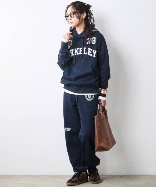 CHIC STYLE(シックスタイル)の「綿100%プリントスウェットパンツ<大きいサイズ有>シックスタイル(その他パンツ・レディース・杢グレー/ネイビー・L/M/5L/4L/3L/LL)」の4枚目の写真