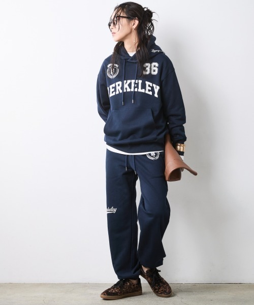 CHIC STYLE(シックスタイル)の「綿100%プリントスウェットパンツ<大きいサイズ有>シックスタイル(その他パンツ・レディース・杢グレー/ネイビー・L/M/5L/4L/3L/LL)」の8枚目の写真