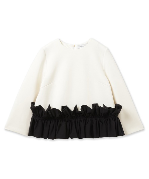 Audie a Muses(オーディアミューズ)の「裾ラッフルデザインカットソー(Tシャツ/カットソー・レディース・ブラック/グレー/オフホワイト・42/38)」の16枚目の写真