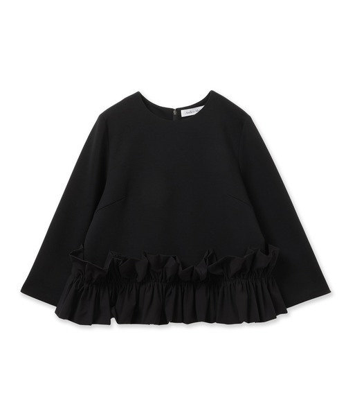 Audie a Muses(オーディアミューズ)の「裾ラッフルデザインカットソー(Tシャツ/カットソー・レディース・ブラック/グレー/オフホワイト・42/38)」の15枚目の写真