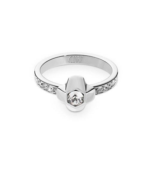 Daniel Wellington（ダニエルウェリントン）の「North Star Ring Small Lumine Sidestones  ゴールド／シルバー（リング・レディース・シルバー/イエローゴールド・60/56/54/52/50/48/58）」の3枚目の写真