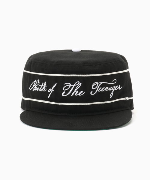 BOTT(ボット)の「BoTT / ボット Signature Pillbox Cap(キャップ・メンズ・ボルドー/ブラック・FREE)」の7枚目の写真