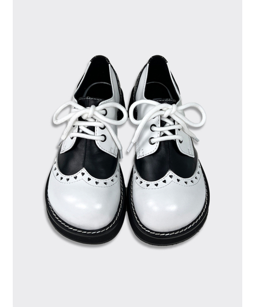 hippu（ヒプ）の「Heart Derby Shoes  Women [Black]（その他シューズ・レディース・その他・24.5cm/25cm/25.5cm/23cm/23.5cm/24cm/22.5cm/22cm）」の4枚目の写真