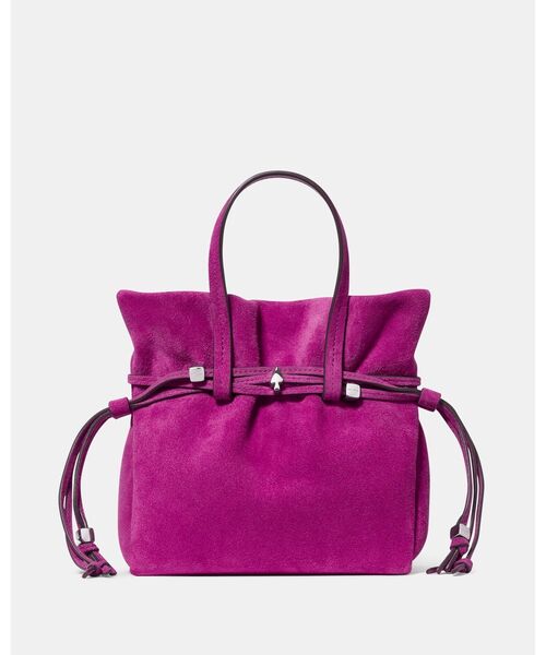 kate spade new york（ケイトスペード ニューヨーク）の「リオ スエード ミニ トート バッグ（ショルダーバッグ・レディース・レッド・ONESIZE）」の6枚目の写真