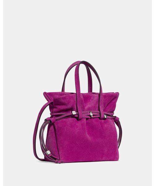 kate spade new york（ケイトスペード ニューヨーク）の「リオ スエード ミニ トート バッグ（ショルダーバッグ・レディース・レッド・ONESIZE）」の5枚目の写真