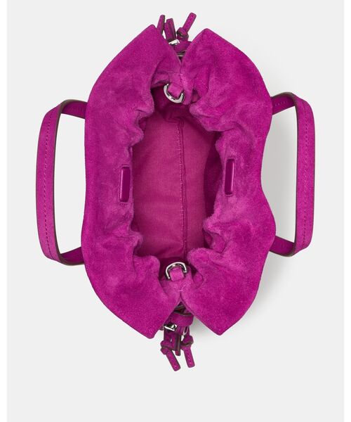kate spade new york（ケイトスペード ニューヨーク）の「リオ スエード ミニ トート バッグ（ショルダーバッグ・レディース・レッド・ONESIZE）」の3枚目の写真
