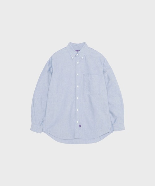 THE NORTH FACE PURPLE LABEL（ザ ノースフェイス パープルレーベル）の「【THE NORTH FACE PURPLE LABEL/ザノースフェイスパープルレーベル】Button Down Field Shirt（シャツ/ブラウス・メンズ・ホワイト/サックスブルー・S/M）」の2枚目の写真