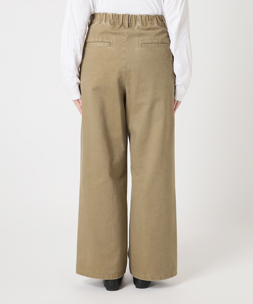 JOURNAL STANDARD relume(ジャーナルスタンダード レリューム)の「コットンバイオウォッシュ2タックパンツ(その他パンツ・レディース・ベージュ/ブラウン・38/36)」の18枚目の写真