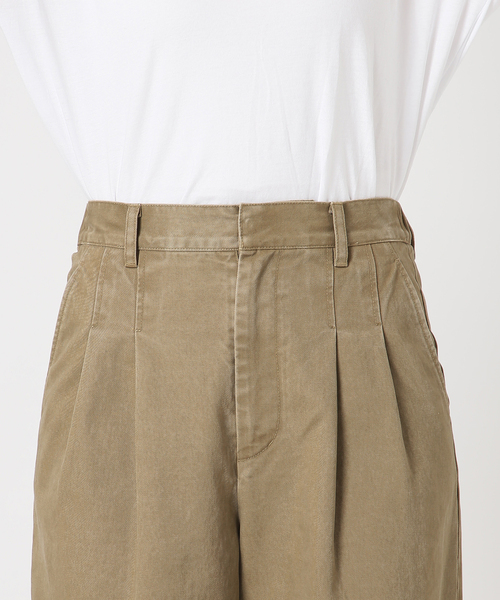 JOURNAL STANDARD relume(ジャーナルスタンダード レリューム)の「コットンバイオウォッシュ2タックパンツ(その他パンツ・レディース・ベージュ/ブラウン・38/36)」の20枚目の写真
