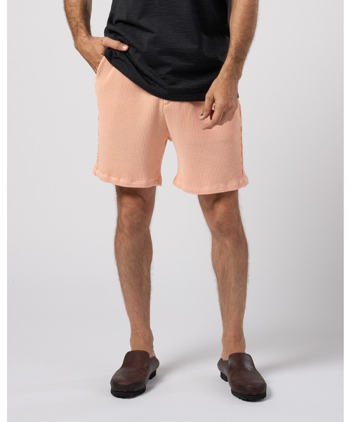 wjk(ダヴルジェイケイ)の「hard dry waffle shorts(その他パンツ・メンズ・ピンク/ネイビー/チャコール・X-LARGE/LARGE/MEDIUM/SMALL)」の6枚目の写真