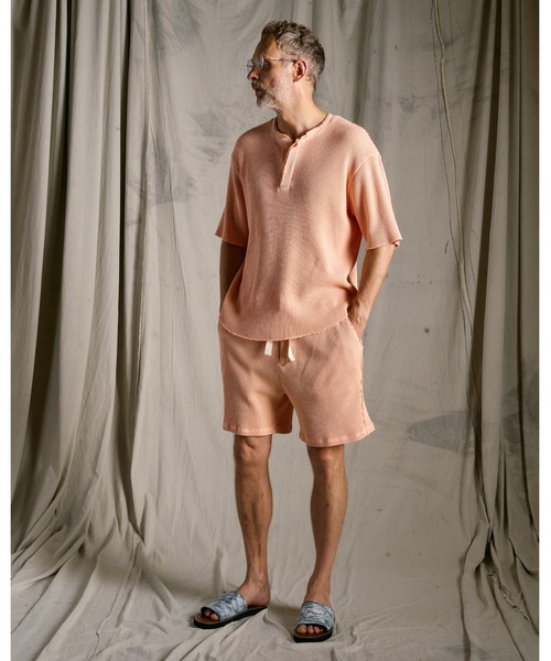 wjk(ダヴルジェイケイ)の「hard dry waffle shorts(その他パンツ・メンズ・ピンク/ネイビー/チャコール・X-LARGE/LARGE/MEDIUM/SMALL)」の19枚目の写真