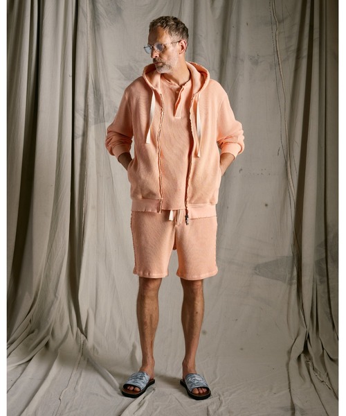 wjk(ダヴルジェイケイ)の「hard dry waffle shorts(その他パンツ・メンズ・ピンク/ネイビー/チャコール・X-LARGE/LARGE/MEDIUM/SMALL)」の20枚目の写真