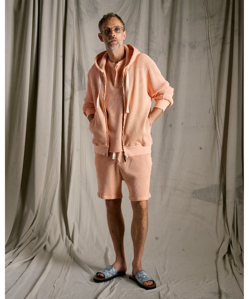 wjk(ダヴルジェイケイ)の「hard dry waffle shorts(その他パンツ・メンズ・ピンク/ネイビー/チャコール・X-LARGE/LARGE/MEDIUM/SMALL)」の21枚目の写真