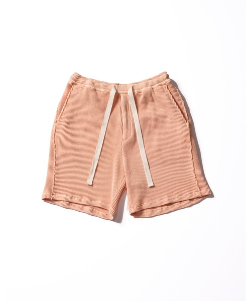 wjk(ダヴルジェイケイ)の「hard dry waffle shorts(その他パンツ・メンズ・ピンク/ネイビー/チャコール・X-LARGE/LARGE/MEDIUM/SMALL)」の4枚目の写真