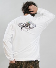 OAKLEY（オークリー）の「OAKLEY/オークリー バックプリント ロンT FOA409511（Tシャツ/カットソー）」