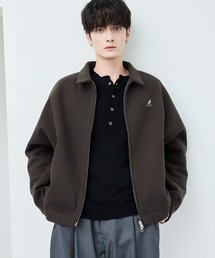 KANGOL（カンゴール）の「KANGOL  メルトンジップアップブルゾン（ブルゾン）」
