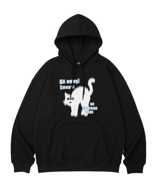 WILDROCK（ワイルドロック）の「Go Away Cat オーバーサイズ フードパーカー_10 COL（パーカー・レディース・ブラック/ベージュ/ネイビー/ブラウン/ピンク/ブルー/アイボリー/ダークグレー/バーガンディー/チャコール・SMALL/MEDIUM/LARGE）」の11枚目の写真