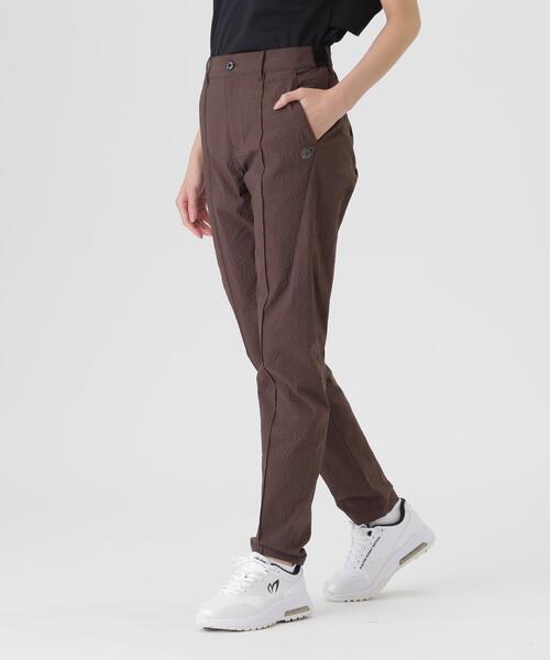 MASTER BUNNY EDITION(マスターバニーエディション)の「MBEエンボス柄パンツ (WOMENS)(その他パンツ・レディース・ブラック/ホワイト/ブラウン・SMALL/MEDIUM/LARGE)」の3枚目の写真