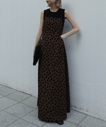 Ameri（アメリ）の「FLOCKY FROWER CAMISOLE DRESS（ドレス）」