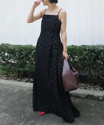 Ameri（アメリ）の「FLOCKY FROWER CAMISOLE DRESS（ドレス）」