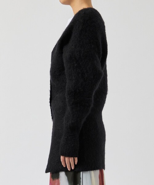 AKIRANAKA（アキラナカ）の「【AKIRANAKA/アキラナカ】Greer mohair knit cardigan/モヘアニットカーディガン（カーディガン/ボレロ・レディース・ブラック・1）」の6枚目の写真