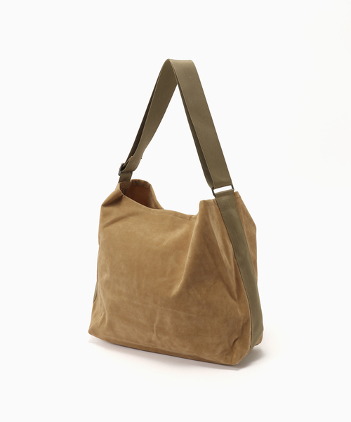 B.C STOCK(ベーセーストック)の「sublimeroe / サブライムロー ECO SUEDE SHOLDER BAG(ショルダーバッグ・メンズ・ブラック/ブラウン/ベージュ/ホワイト系その他・FREE)」の1枚目の写真