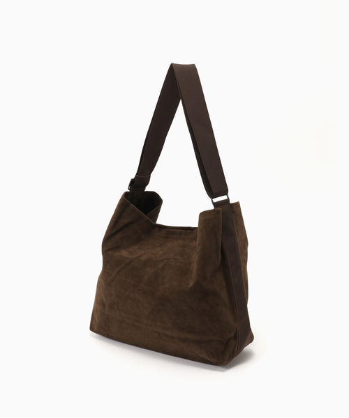 B.C STOCK(ベーセーストック)の「sublimeroe / サブライムロー ECO SUEDE SHOLDER BAG(ショルダーバッグ・メンズ・ブラック/ブラウン/ベージュ/ホワイト系その他・FREE)」の4枚目の写真