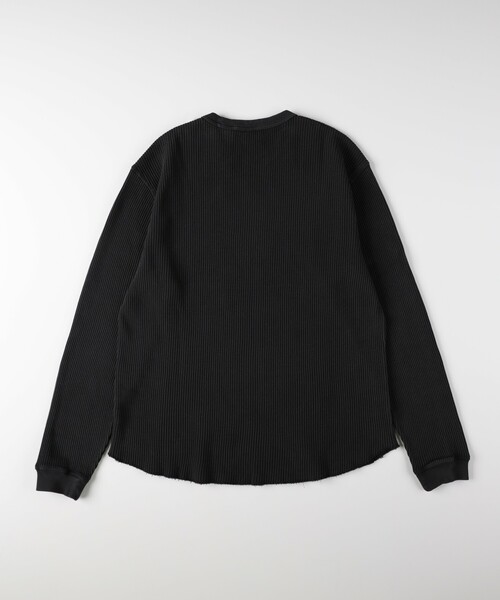 Levi's(リーバイス)の「Levi's リラックス サーマルロングスリーブTシャツ(Tシャツ/カットソー・メンズ・ブラック・03/04/05)」の4枚目の写真