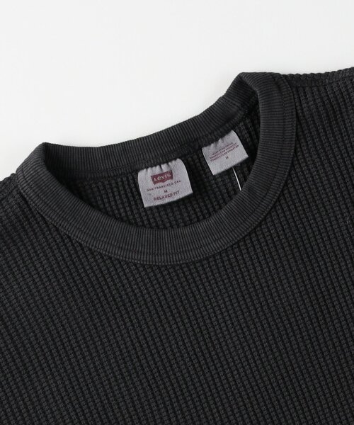 Levi's(リーバイス)の「Levi's リラックス サーマルロングスリーブTシャツ(Tシャツ/カットソー・メンズ・ブラック・03/04/05)」の5枚目の写真