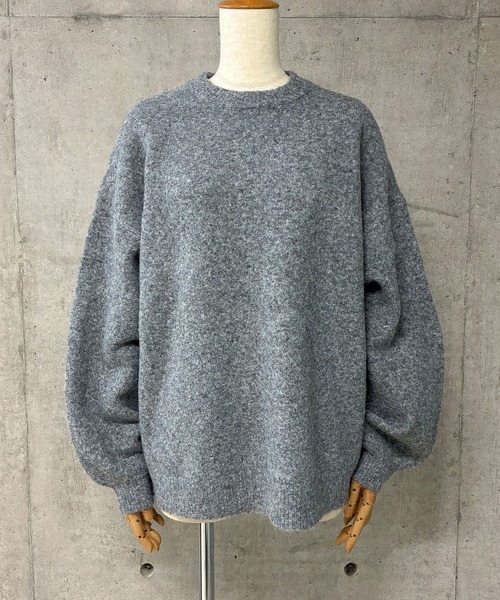 GLAMOROUS JANE(グラマラスジェーン)の「ミックスニットクルーネックプルオーバー(ニット/セーター・レディース・杢グレー/ピンク/オフホワイト/チャコールグレー・FREE)」の13枚目の写真