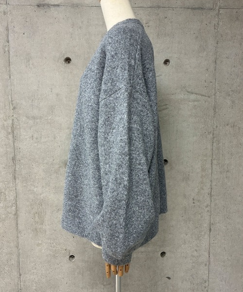 GLAMOROUS JANE(グラマラスジェーン)の「ミックスニットクルーネックプルオーバー(ニット/セーター・レディース・杢グレー/ピンク/オフホワイト/チャコールグレー・FREE)」の14枚目の写真