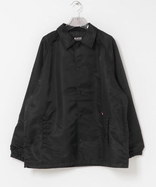 LOTTO（ロット）の「LOTTO　NYLON TWILL COACH JACKET（ナイロンジャケット・メンズ・ブルー/ブラック・XX-LARGE/X-LARGE/LARGE/MEDIUM）」の6枚目の写真