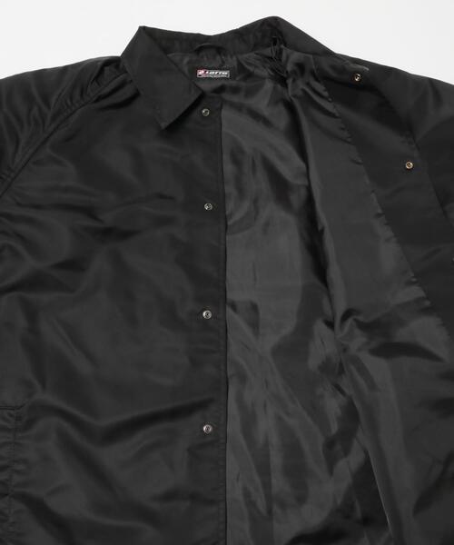LOTTO（ロット）の「LOTTO　NYLON TWILL COACH JACKET（ナイロンジャケット・メンズ・ブルー/ブラック・XX-LARGE/X-LARGE/LARGE/MEDIUM）」の7枚目の写真