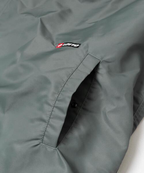 LOTTO（ロット）の「LOTTO　NYLON TWILL COACH JACKET（ナイロンジャケット・メンズ・ブルー/ブラック・XX-LARGE/X-LARGE/LARGE/MEDIUM）」の18枚目の写真