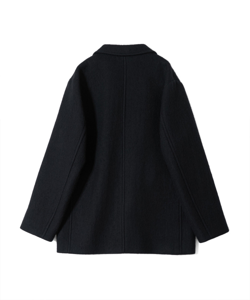 HORLISUN(ホーリーサン)の「オースティン ヘビーウール シングルコート ブラック(ダッフルコート・メンズ・その他・SMALL/MEDIUM/LARGE)」の2枚目の写真