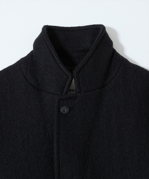 HORLISUN(ホーリーサン)の「オースティン ヘビーウール シングルコート ブラック(ダッフルコート・メンズ・その他・SMALL/MEDIUM/LARGE)」の3枚目の写真